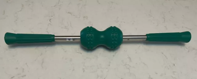 Rodillo de masaje magnético de espalda y cuerpo Nikken MagCreator Mag Creator verde