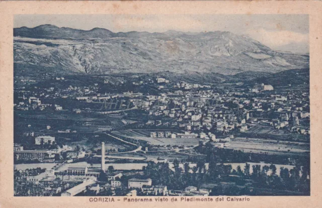 GORIZIA - Panorama visto da Piedimonte del Calvario