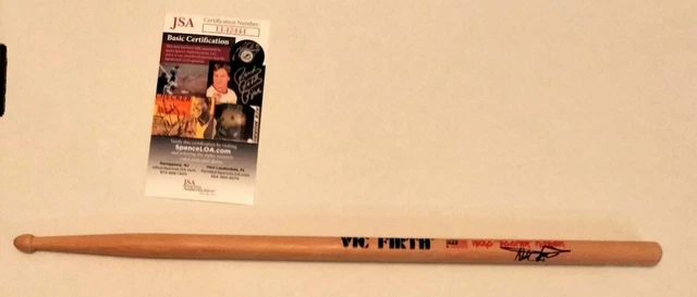 Iron Maiden Nicko Mcbrain Signature Autographed Signed Drumstick Iron Maiden Nicko Mcbrain Signature Autographed Signed Drumstick