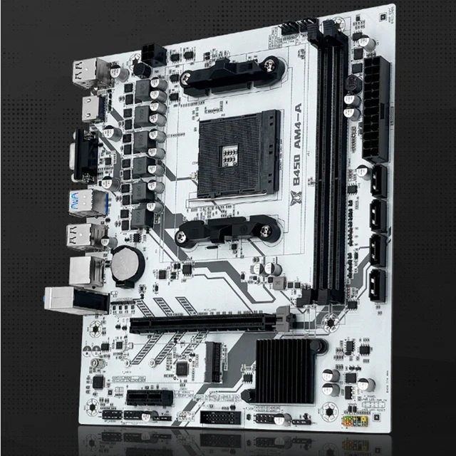 B450 MOTHERBOARD FOR Processor Dual-Channel DDR4 Memory AM4 Mainboard M ...