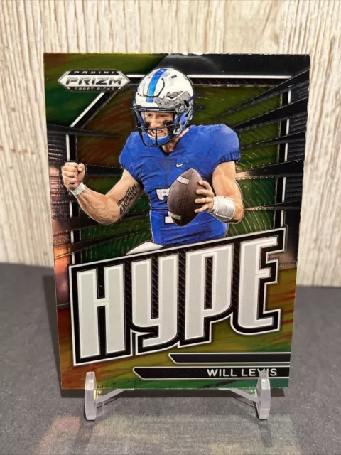 2023 Panini Prizm Draft Picks Will Levis Hype #HP-3 Kentucky Wildcats