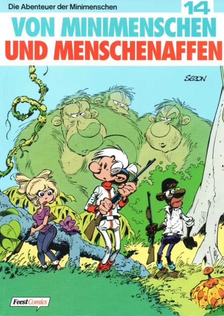 Die Abenteuer der Minimenschen 14 - ... und Menschenaffen (Feest/Ehapa 1992)
