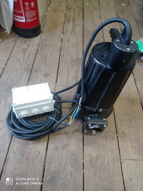 PENTAIR/NOCCHI Pompa rifiuti/pompa sommersa 230v, 600l/min