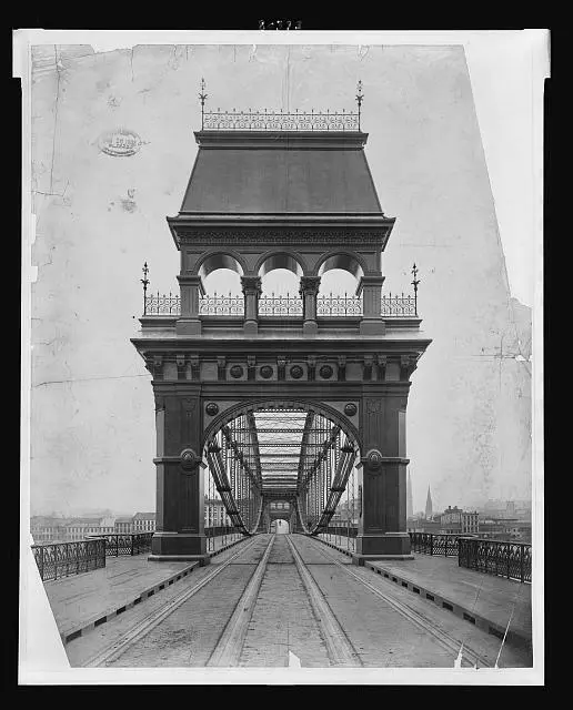 Photo:Smithfield Street Bridge,Monongahela River,Pittsburgh