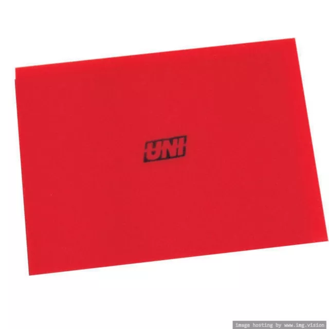 Uni Bulk Coarse Air Filter Foam 40 PPI 12" x 16" x 3/8" Red MADE IN USA NEW