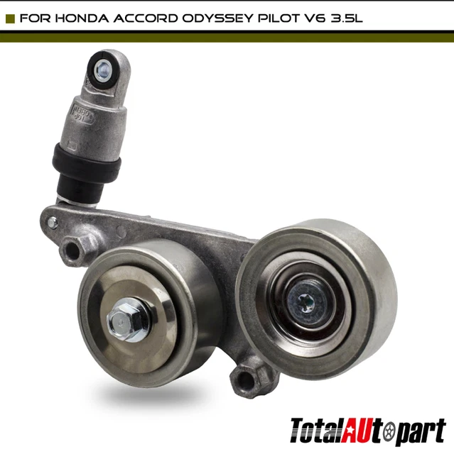 Belt Tensioner Assembly w/ Pulley for Honda Accord Odyssey Pilot 3.5L 39092