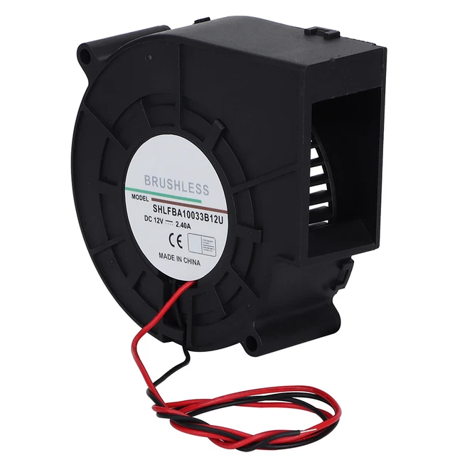 Double Ball Turbine Blower Cooling Fan For Picnic Camping Heating EZ