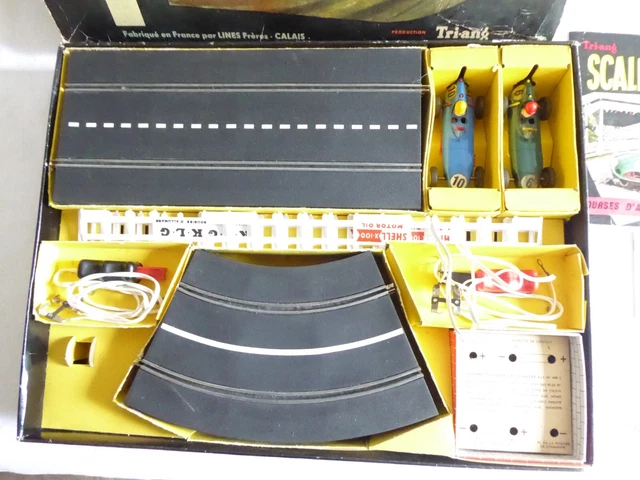 Coffret Scalextric Grand Prix 1/32 – Lotus F1, 1ère Version, Complet, Très Bon état