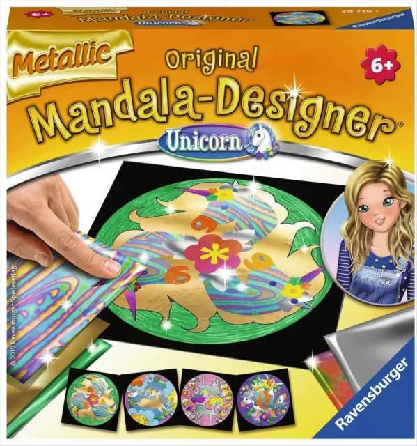 Ravensburger Spiel - Metallic Mandala-Designer Unicorn Neu & OVP