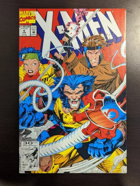 Marvel Comics X-Men Vol. 1 #4 January 1992 1st Appearance of Omega Red