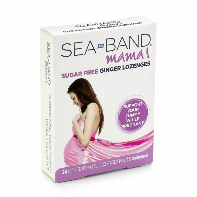 Sea Band Mama Sugar Free Ginger Lozenges