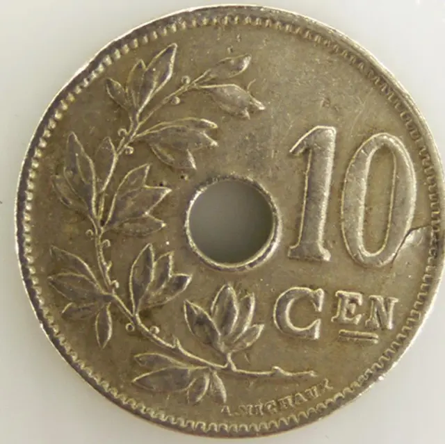 10 Centimes - Cuivre-Nickel - TTB - 1927 - Belgique - Pièce de monnaie [FR]