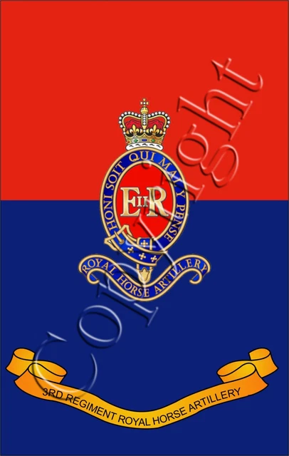 3RD REGIMENT RHA Royal Horse Artillery General Veterans £3.50