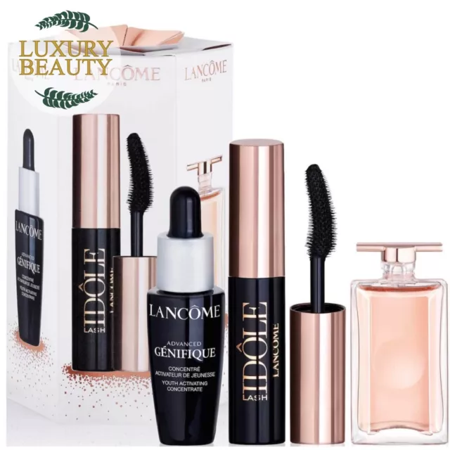 Lancôme Idôle perfume & Mascara & Face Serum Gift Set RRP £45 New