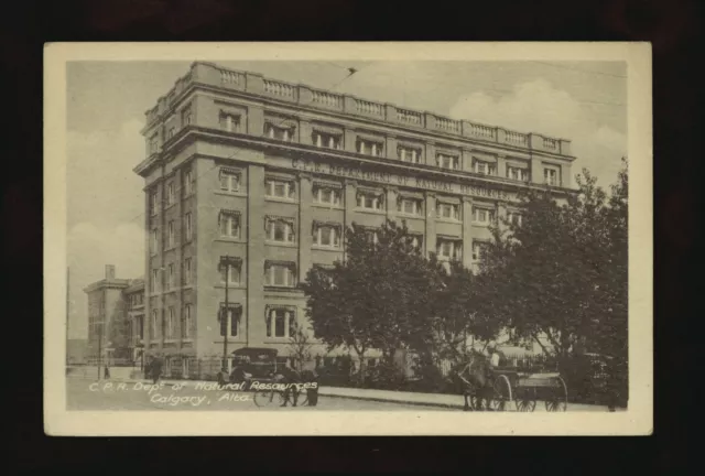 CPR Department of Natural Resources Calgary Alberta Canadian Paci- Old Photo