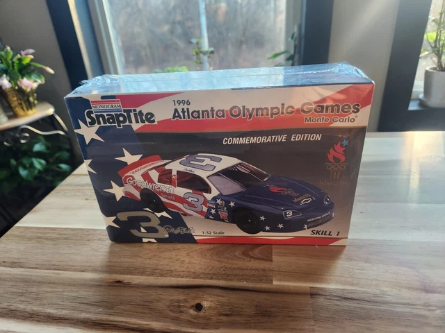 Snaptite 1:32 #3 Dale Earnhardt Sr 1996 Atlanta Olympic Games  Commemorative Ed.
