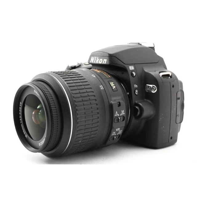 NIKON D40X CAMERA NIKKOR DX AF-S DS 18-55mm f/3.5-5.6GII ED Lens