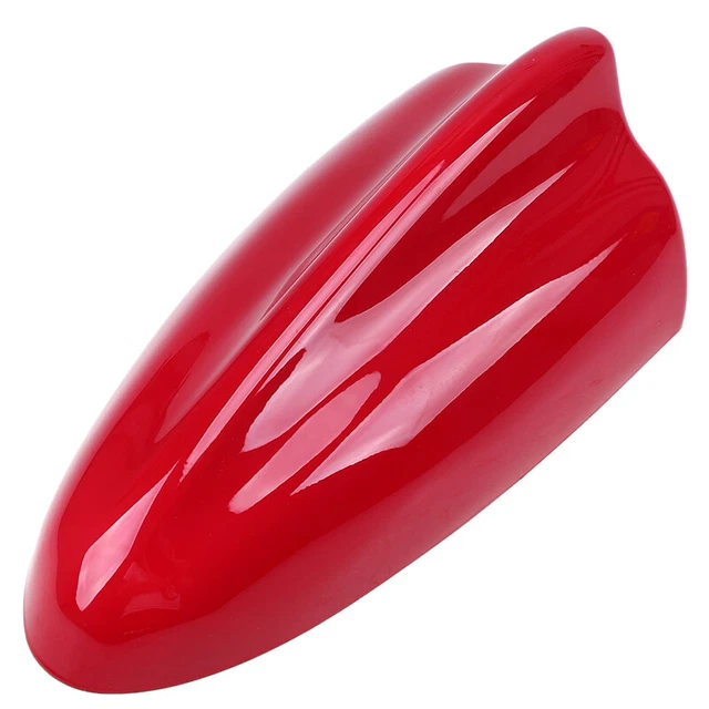 LadyCent Antenna Pinna Di Squalo Per Renault Kadjar - Accessorio Tetto In ABS, Rosso Chiaro, Con Cavo FM/AM