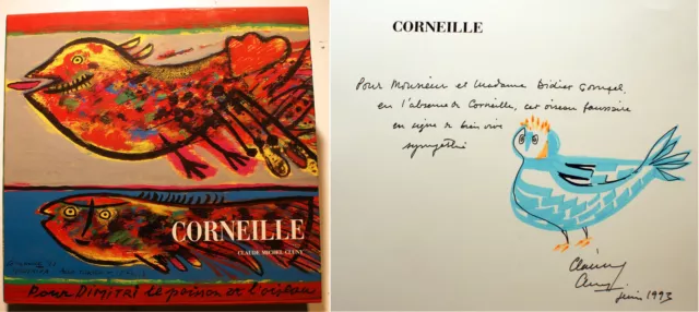 Cobra/Corneille/Ed De La Difference/1992/C.m.cluny/Envoi+Dessin/Gompel/Max Jacob