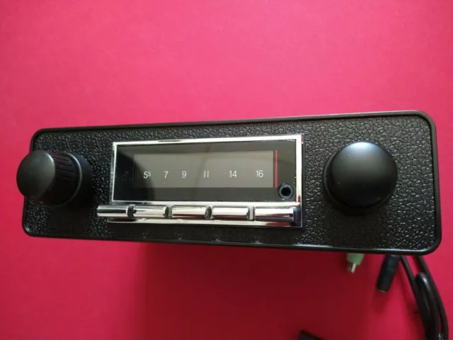 Car Radio AM FM Vintage Classic Frankfurt Style Stereo iPod Bluetooth USB AUX