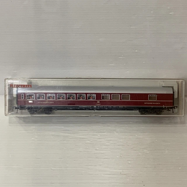 Wagon Voyageur Fleischmann HO 5143 – 2de Classe – Voiture Pilote – Ancien