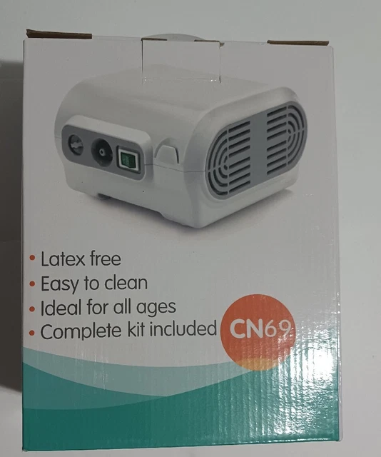 Máquina compresora de aire portátil MAYLUCK inhalador de vapor 1 juego de accesorios CN69