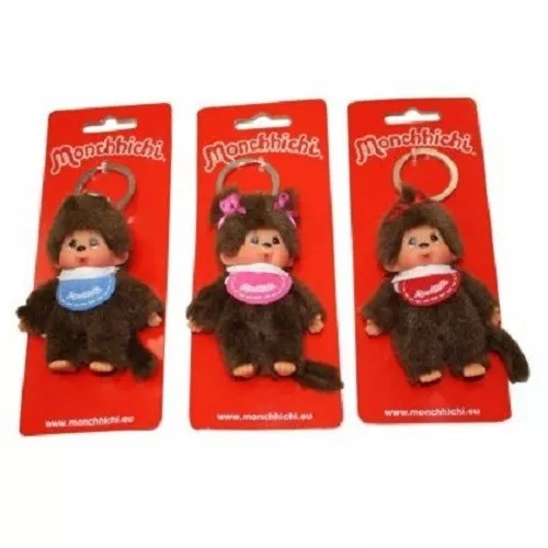 Monchhichi 2534 Schlüsselanhänger 3fach-sortiert