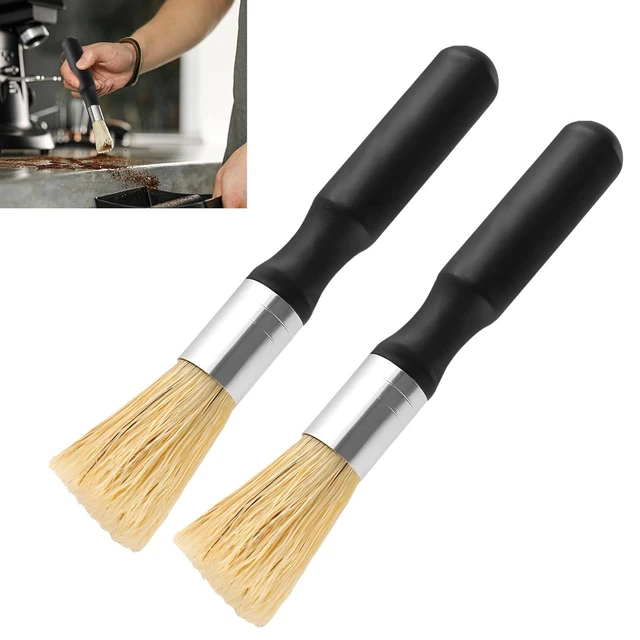 Pizsieat 5 Pezzi Spazzola Per Caffè, Spazzola La Pulizia Della Macchina Da Caffè, Pennello Caffè, Spazzolino Macchina Caffe Per Macinacaffè Coffee Tool Barista Casa Cucina Ufficio - 12