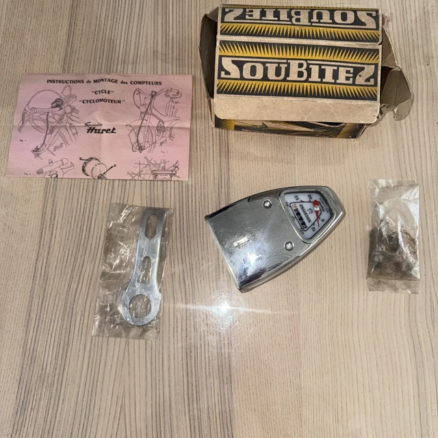 catalogue SOUBITEZ phare velo mobylette 1960 old bike bici peugeot motobecane