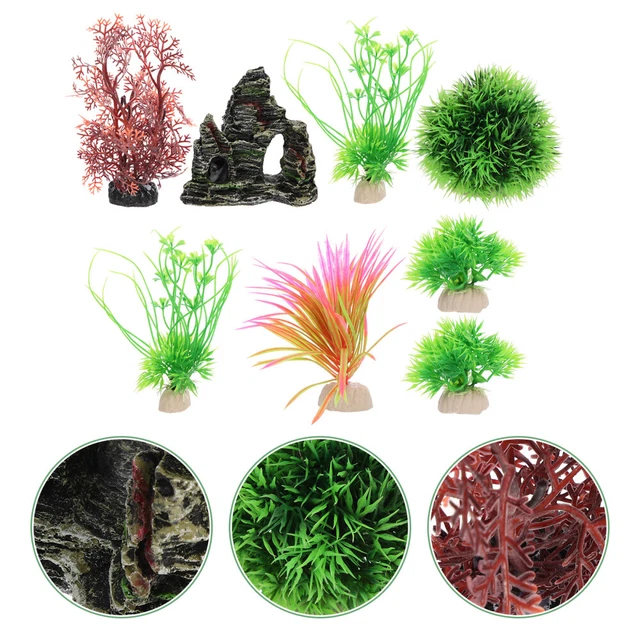 Fi Décorations D'aquarium Betta Plantes Artificielles Aquatiques
