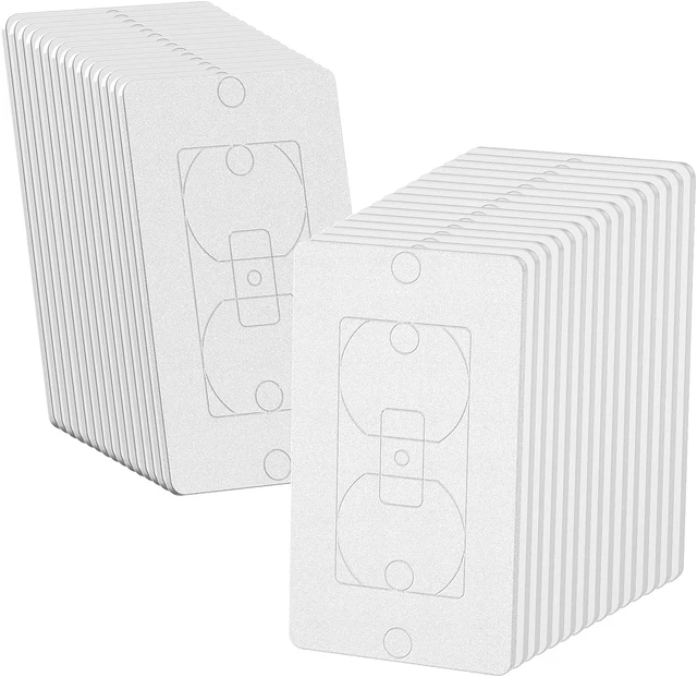 Outlet Insulation Pads, 30 Pack Wall Plate Insulation Gaskets Replacement Foam