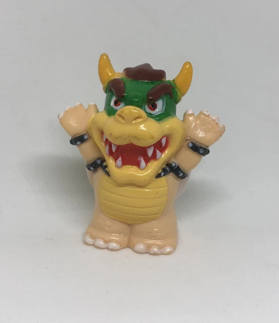 Figurine Mario Kart SNES – Bandai 1992 Première Édition – Koopa & Bowser – Super Mario Vintage