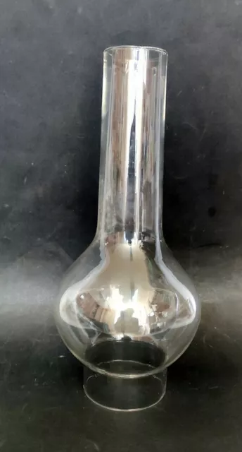 Groß Lampenglas Mit Öl Oder Aufhängung Antik