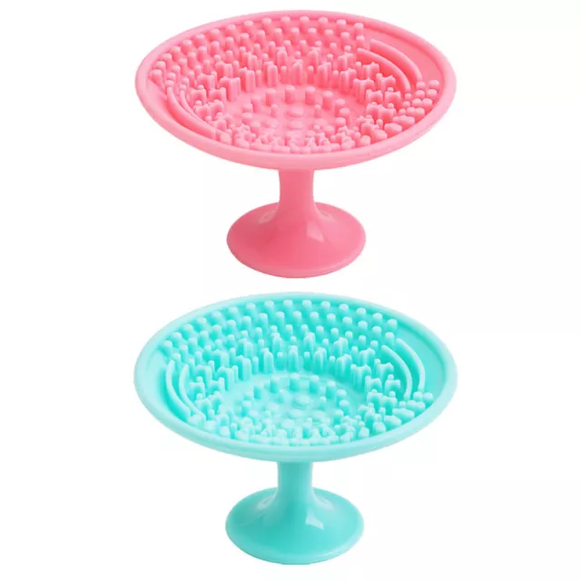 Makeup Brush Cleaner Silicone Pad Portable Kit