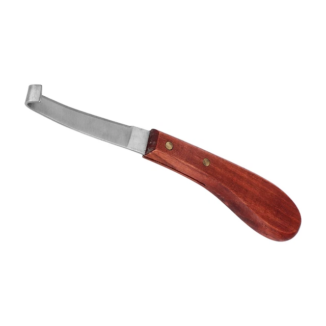 Horse Hoof Knife Hoof Trimming Tool Stainless Steel Blade ( Left Hand ) Hot L LT