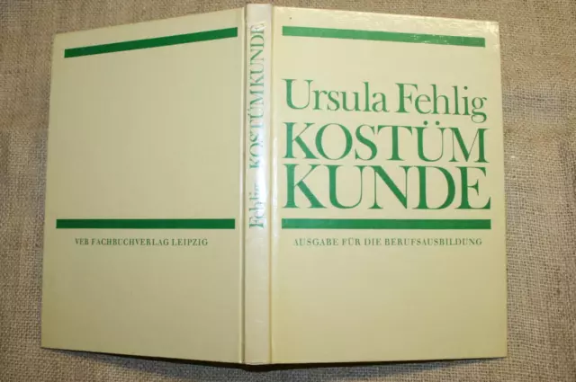 Fachbuch Kostümkunde Mode im Wandel der Zeit Modedesign Modemacher DDR 1978