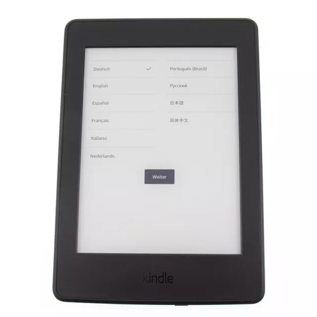 Amazon Kindle Paperwhite 7th Gen (2015) 4GB - 6" WiFi eReader - B00QJE3MGU