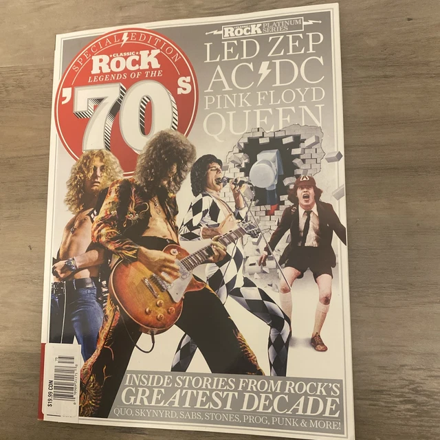 CLASSIC ROCK LEGENDS OF THE 70s LED ZEPPELIN PINK FLOYD AC/DC Queen $12 ...