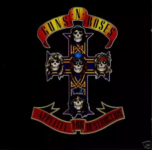 GUNS' N' ROSES appetite for destruction / VICTOR, JAPAN 1987