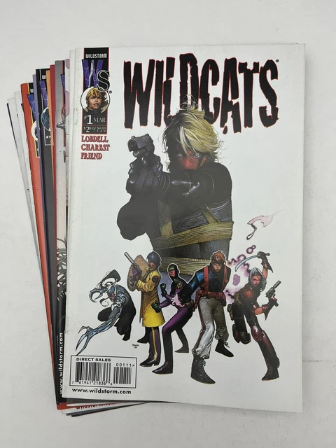 Wildcats #1-12 Run Set Lot 1999 WildStorm Series Mosaic Special 🦝