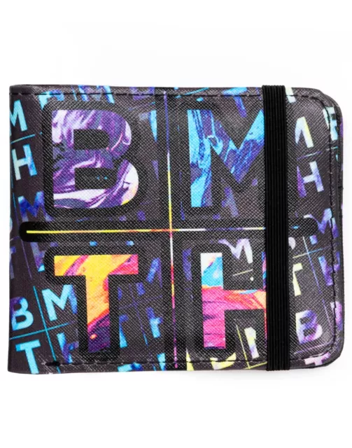 Rocksax Bring Me The Horizon Wallet Mens Band Logo Bifoldable Purse One Size