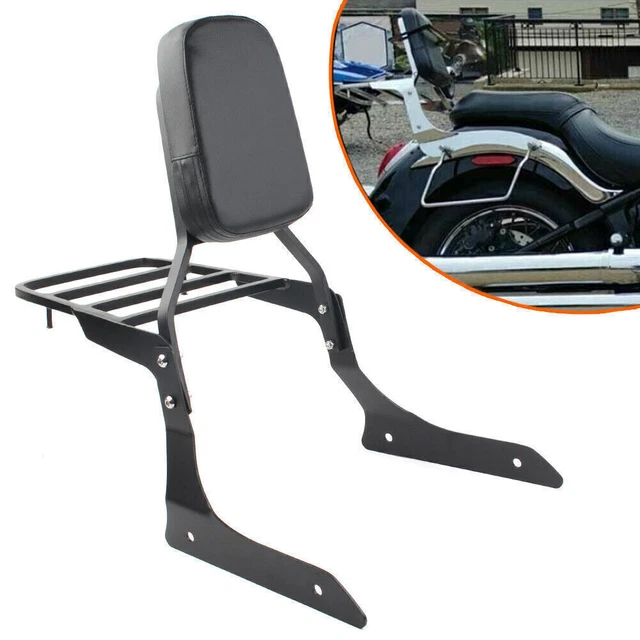 Backrest Sissy Luggage Rack Passenge Fit Yamaha Stryker 1300 XVS1300 2011-2017