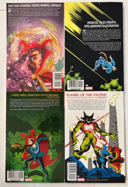 Lot of 4 Marvel Comics ~ Doctor Strange ~ Trade Paperback ~ TPB ~ NEW 3
