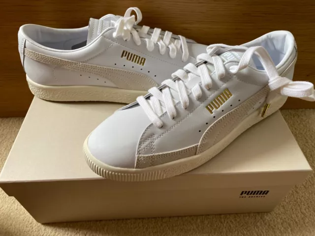 PUMA Basket 90680 LUX Scarpe da ginnastica - taglia 9 UK - NUOVE - Sneakers Terraces Deadstock 2