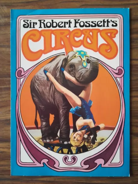 Programme Robert Fossett's Circus 1982 - circo cirque zirkus