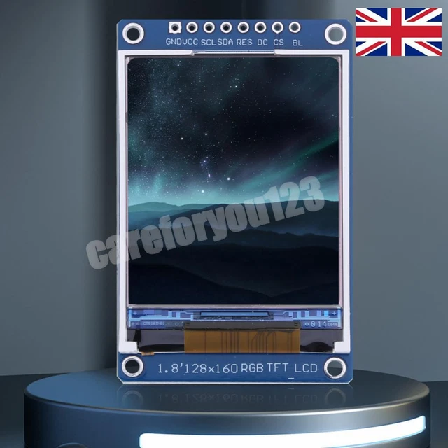 1.8INCH LCD DISPLAY Module RGB TFT ST7735S Drive IC Color Display ...