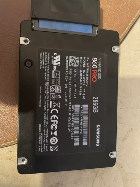 Samsung 860 pro 256gb on sale