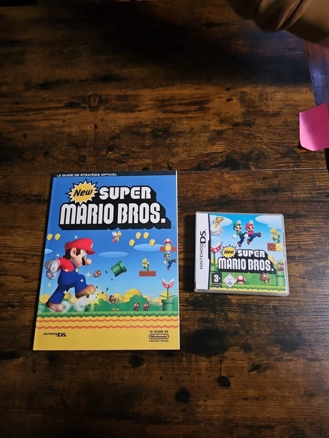 JEU NINTENDO DS NEW SUPER MARIO BROS+ LE Guide Officiel EUR 20,00 ...