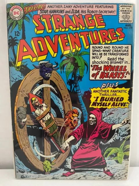 36413: DC Comics STRANGE ADVENTURES #179 VG Grade