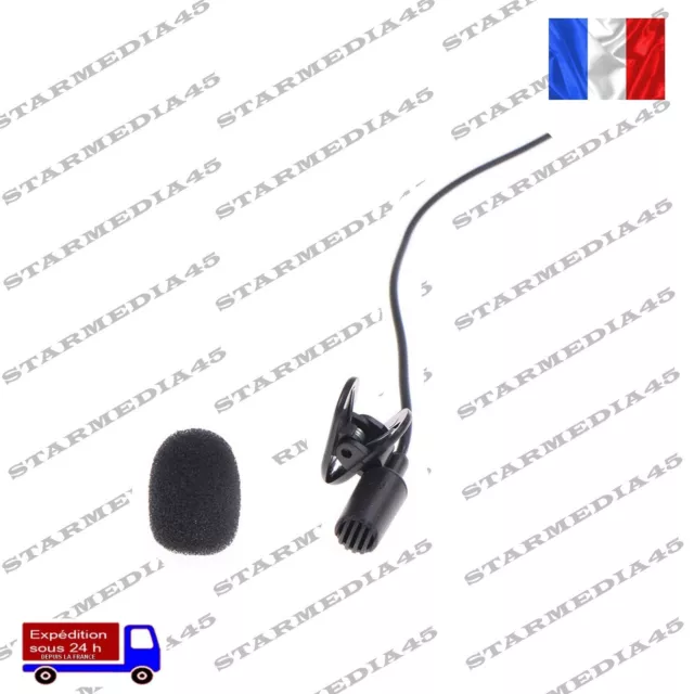 Microphone pour autoradio pioneer 2.5mm jack micro pour pioneer -  Accessoires Autoradio - Achat & prix